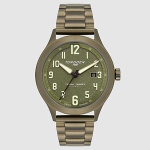 New Torgoen TN-1300 T56 44mm Stainless Steel Strap Watch